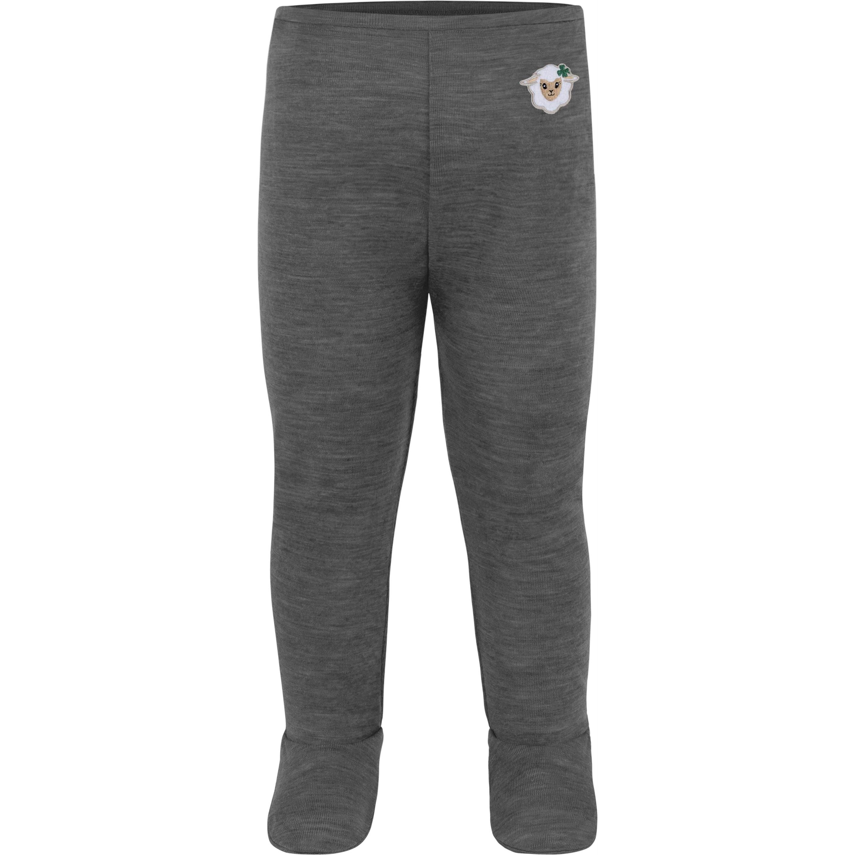 Normani, Herren, Funktionsunterhose, Baby Merino Hose „Silverdale" - 9535 (80), Grau, 80