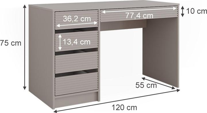 Actual product image Vicco Sherry (120 x 75 x 55 cm)