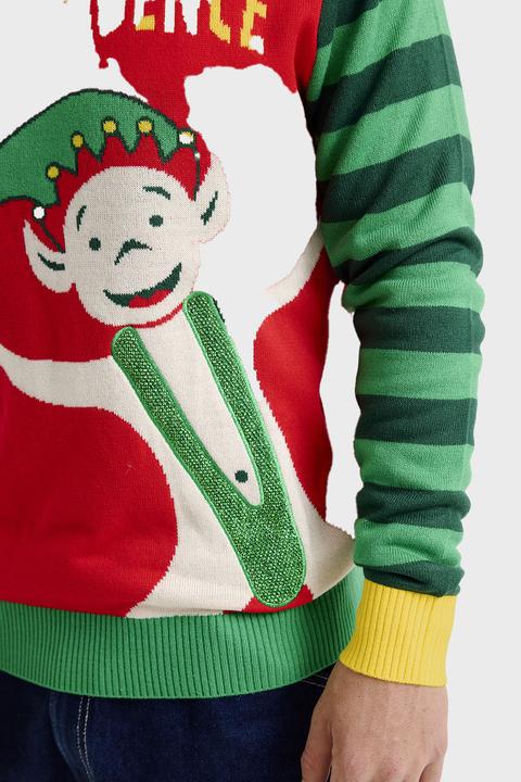 Produktbild Jule-Sweaters - Elf confidence christmas sweater (L, M)