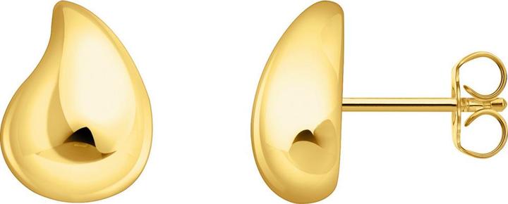 Image du produit Thomas Sabo Boucles d'oreilles en forme de goutte organique (Or jaune 750 plaqué or, Argent 925)