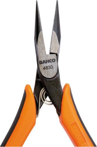 Produktbild Bahco ERGO Spitzzange mit 2-Komponenten-Griff und abgerundeten Backen 135 mm (135 mm)