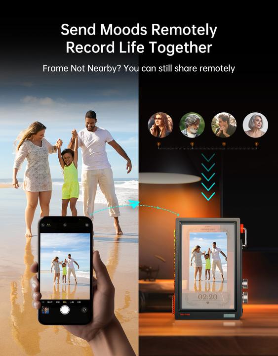 Image du produit Divoom Times Frame black (10.10", 1280 x 800 pixels)