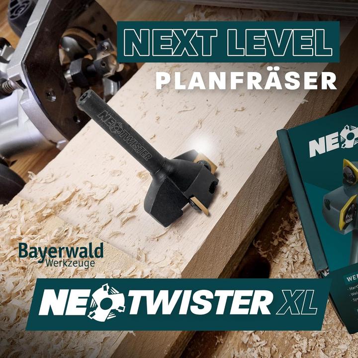 Produktbild Bayerwald Werkzeuge NeoTwister Planfräser für Oberfräse