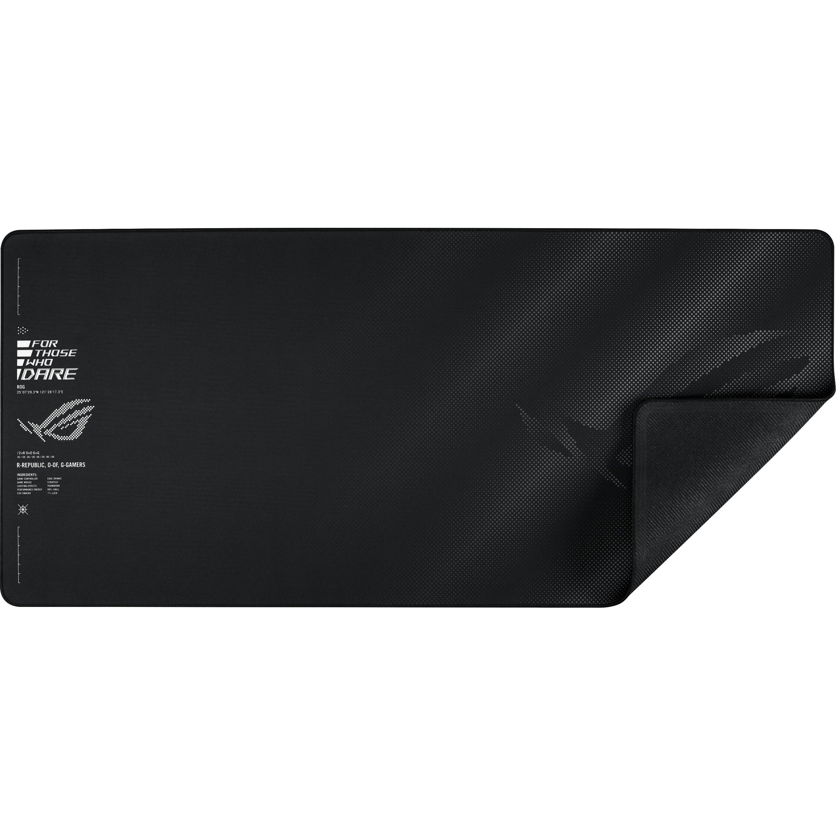 ASUS Mauspad ROG Sheath II XXL (XXL), Tappetino mouse, Nero