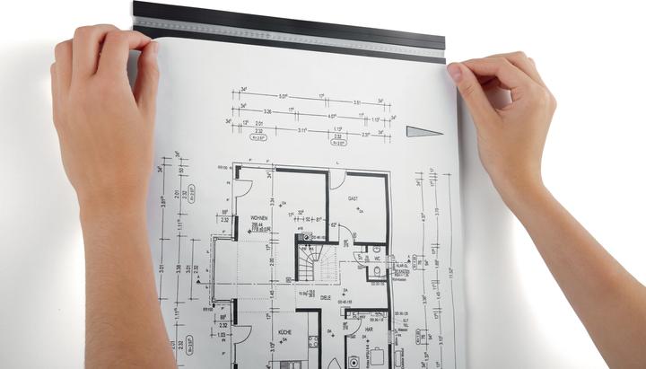 Produktbild Durable Durafix-Rail 297mm met. silber (A3, 5 x)