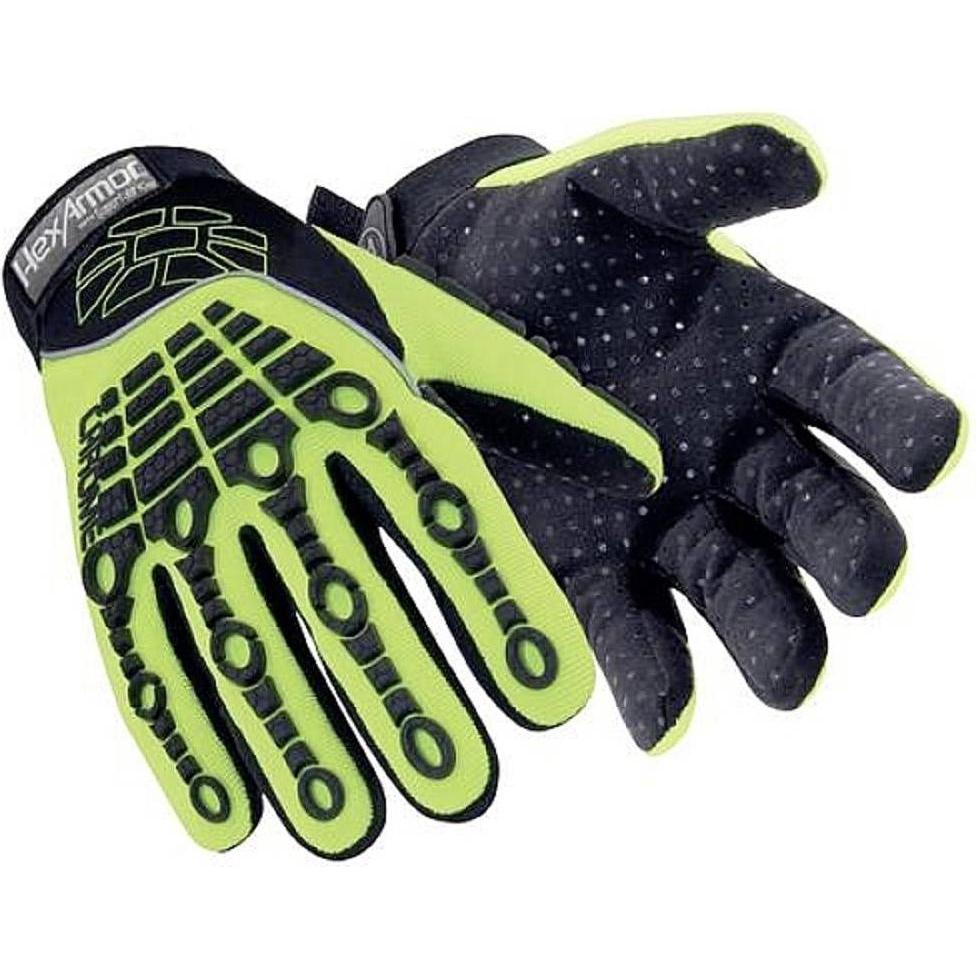HexArmor, Schutzhandschuhe, Chrome Series 4026 6098610 Baumwolle, Nylon, Polyester, Elasthan Schnit (10)