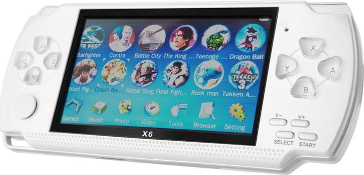 Actual product image VR Shinecon Portable 4.3 inch emulator console with audio/video player
