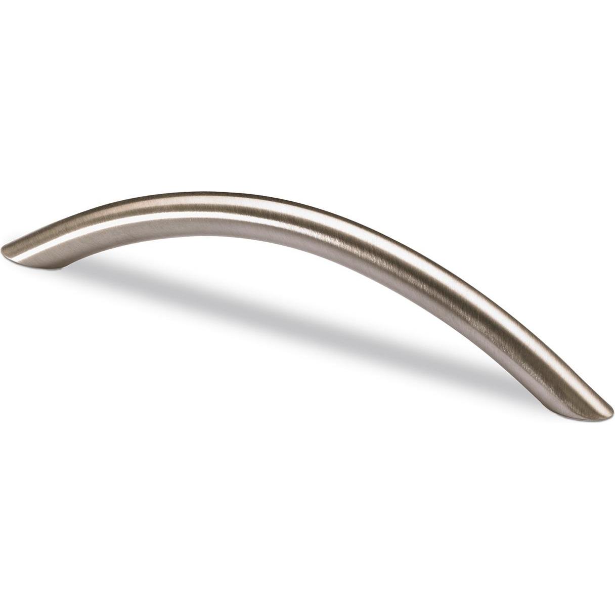 Hettich, Möbelgriff, Möbelgriff Nicia Stahl Edelstahl Optik gebürstet 224 mm Ø 10 mm