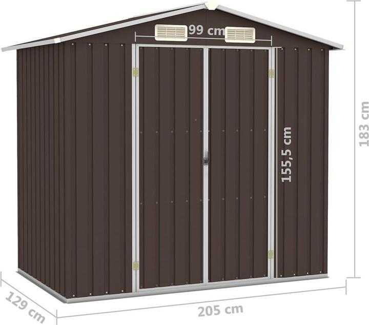 Produktbild vidaXL Gerätehaus