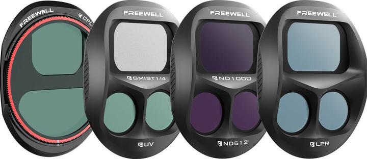Actual product image Freewell Everyday Filters 4 Pack (Drone filters, Dji Mavic 4 Pro)