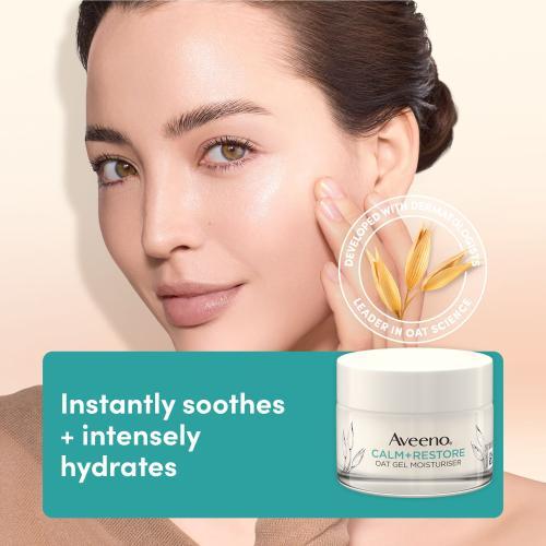 Actual product image Aveeno Calm + Rest (50 ml, Day cream, Up to SPF 10)