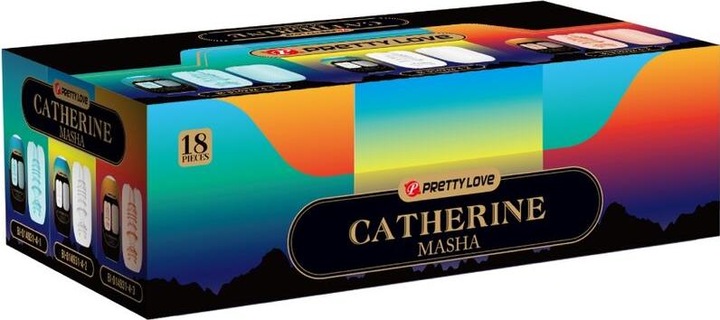Produktbild Pretty Love - Masha Pack 18 Verschiedene Mã„Nnliche Mastrubatoren