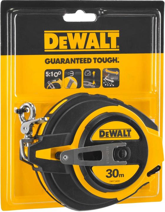 Actual product image DeWalt Cinta larga de acero 30m (30 m)