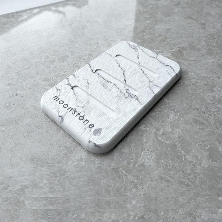 Image du produit Moonstone Porte-savon gris brume