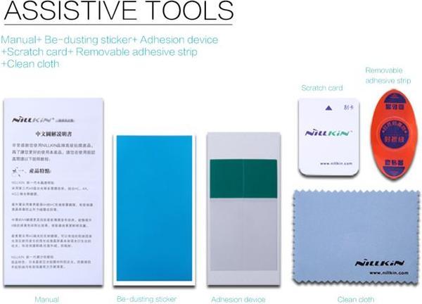 Actual product image Nillkin Super Clear Series (1 pcs., OnePlus 5)