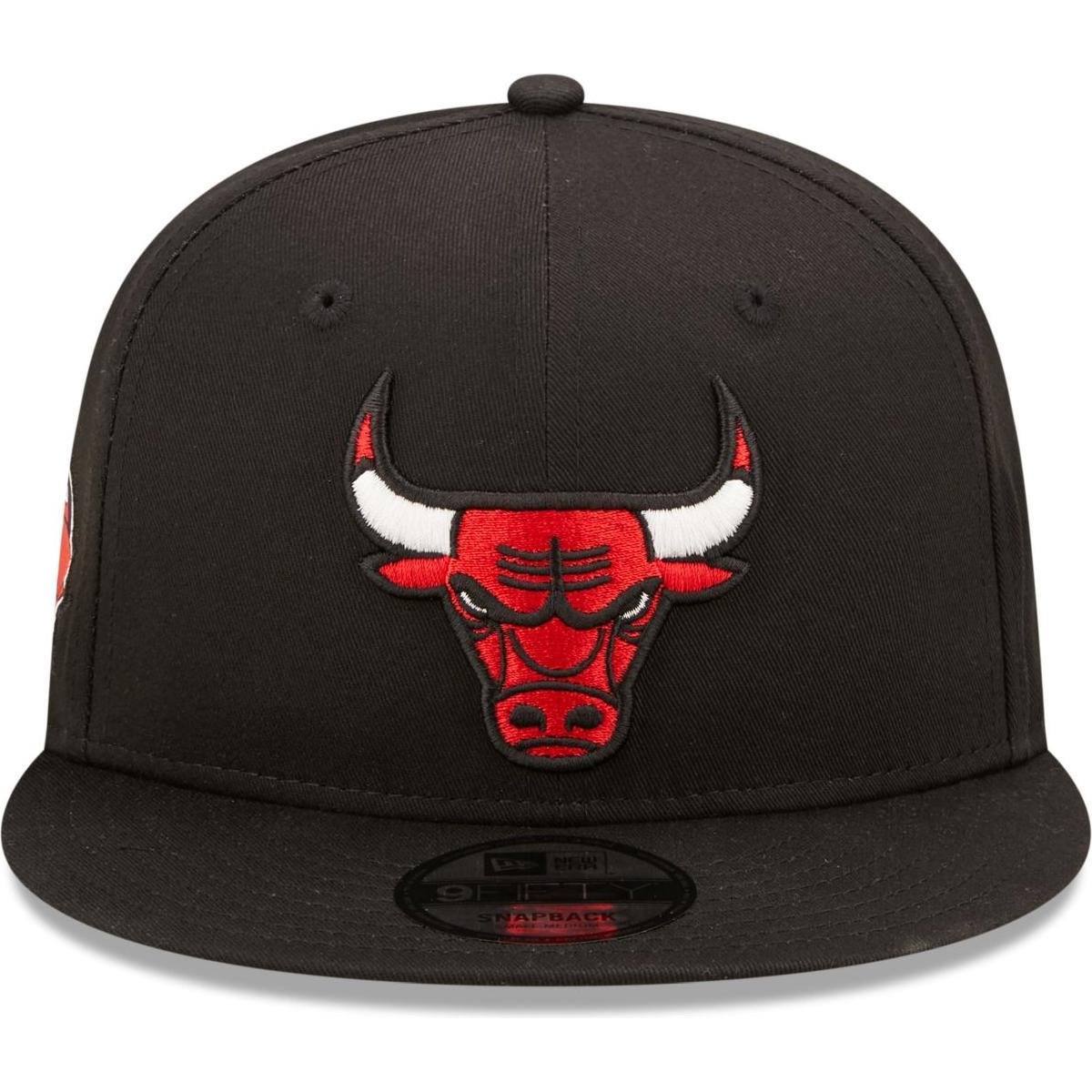 Thumbnail - New Era, Herren, Cap, 9Fifty Snapback Cap - SIDEPATCH Chicago Bulls - M/L, Schwarz, (M)