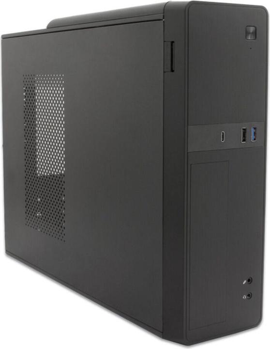 Produktbild Differo PC I5 12400 16GB SSD 500 NVME DVD HPA3 T310 (16 GB, Intel Core i5-12400)