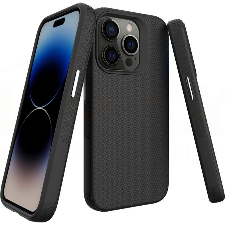 Thumbnail - Vmax Triangle Case für Samsung Galaxy S23 FE schwarz (Samsung Galaxy S23 FE), Smartphone Hülle, Schwarz