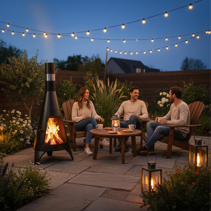 Produktbild Relaxdays Terrassenofen