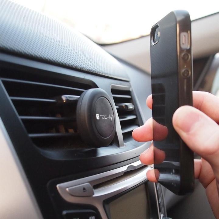 Image du produit Techly Porte-vent magnétique pour voiture Smartphone/GPS