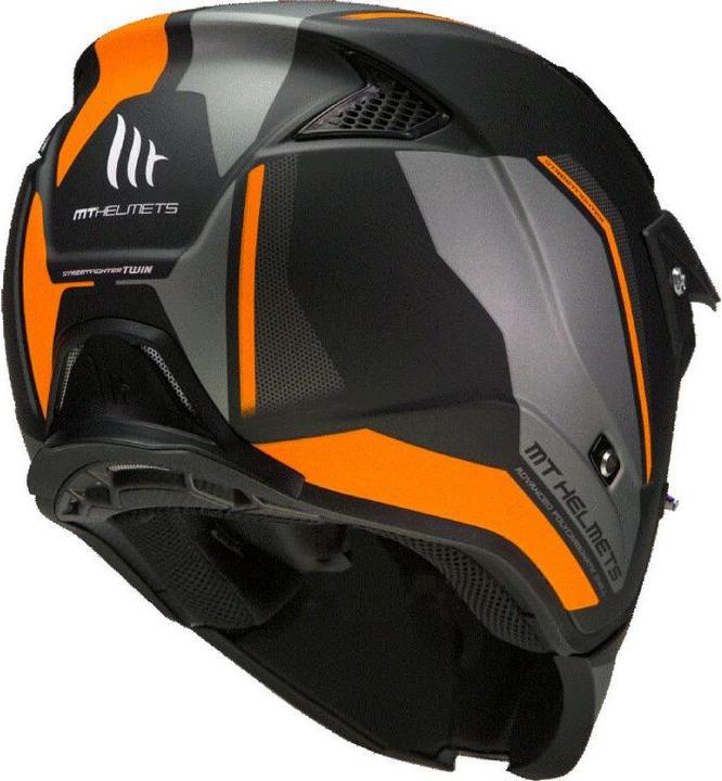 Immagine prodotto MT Helmets casco da motocross monoschermo convertibile con mentoniera rimovibile streetfighter sv twin c4 (ece (54 cm, XS)
