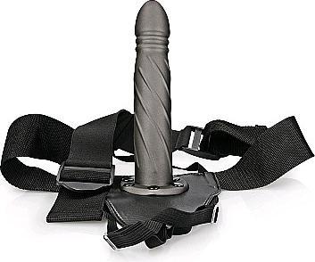 Actual product image Ouch! Twisted Hollow Strap-on - 8" / 20 cm