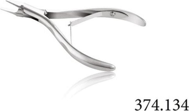 Produktbild XanitaliaPro Cuticle Nipper With Concave Blade 15mm And Rounded Tip Length 12cm