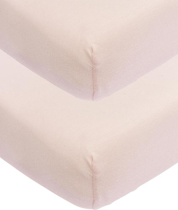 Image du produit Meyco jersey draps-housses 2-pack 70x140/150 soft pink