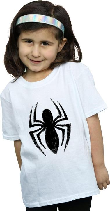 Produktbild SpiderMan Ultimate Spider Logo TShirt Mädchen (140, 146)