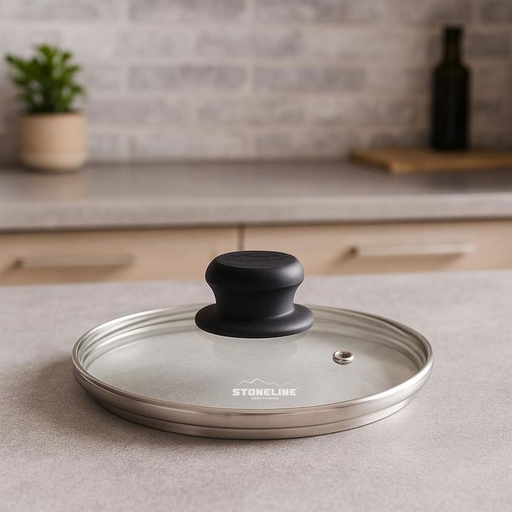 Produktbild Stoneline Glasdeckel 18cm (18 cm, Glas)