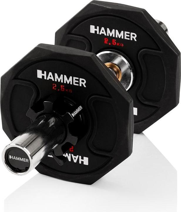 Actual product image Hammer Fitness Schnellverschlüsse, Black Aluminium