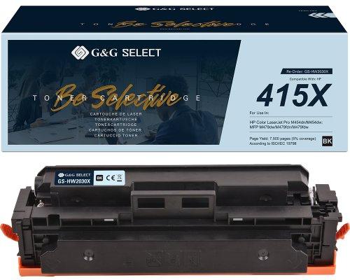 Immagine prodotto G&G Toner sostitutivo HP 415X compatibile nero W2030X GS-HW2030X(415X) (FC)