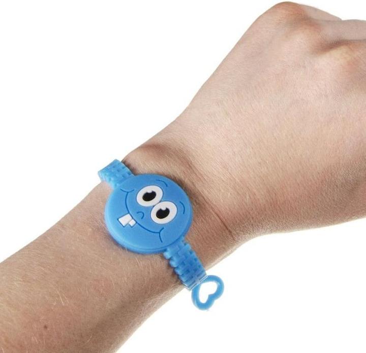 Produktbild LG-Imports Armband Smile Face Color, 12er Set. (19 cm, Kunststof)