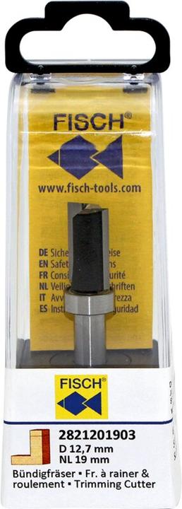 Produktbild Fisch Bündigfräser, HM-bestückt