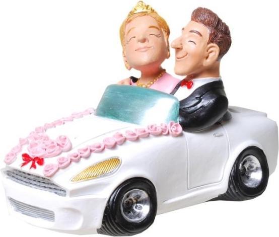 Immagine prodotto CreaDiva Salvadanaio Coppia di sposi in auto