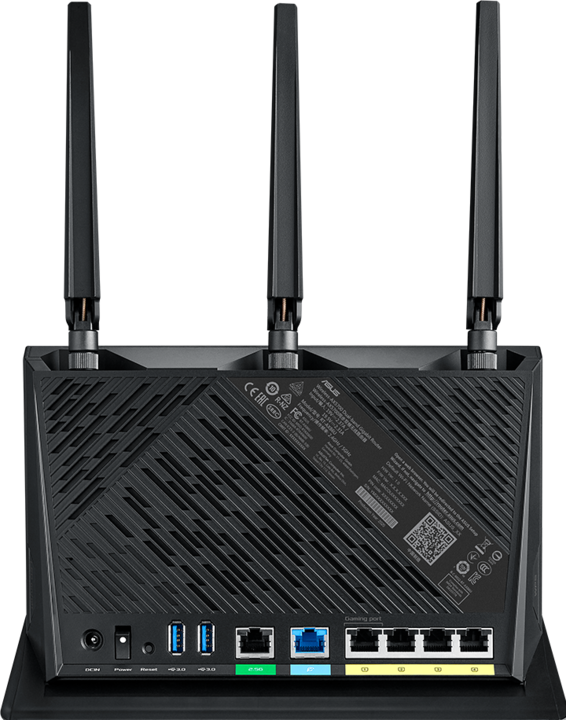 Actual product image ASUS RT-AX86U AX5700 WiFi 6 Gaming Router