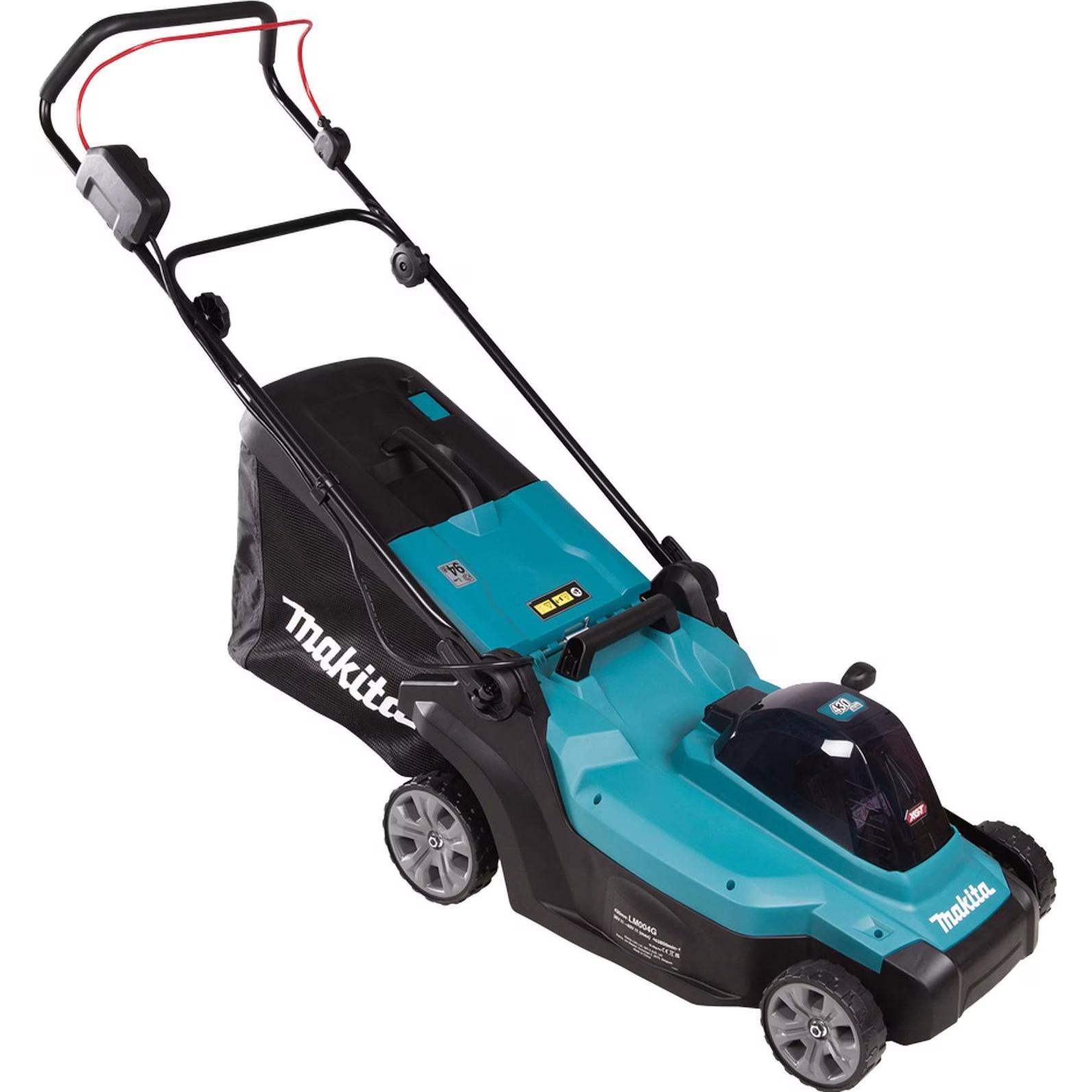 Makita, Tosaerba, LM004GZ Akku Rasenmäher ohne Akku, ohne Ladegerät 740W 40V Schnittbreite (max.) 43cm (Batteria ricaricabile)