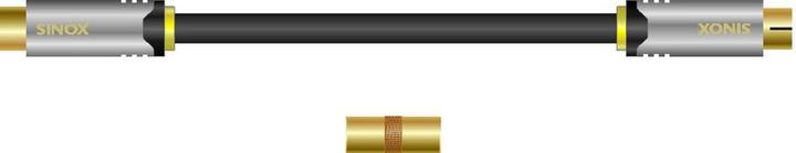 Produktbild Sinox Coax M-M 1.5m, 1.5 m, Coax, Coax, Black (Antennenkabel)