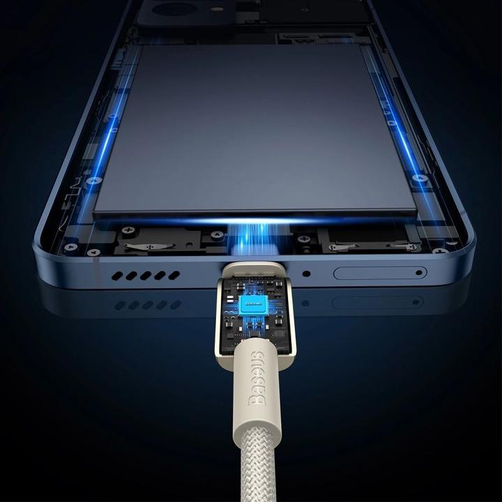 Produktbild Baseus Cable USB-C to USB-C Tungsten Gold, 100W, 2m (gold) (2 m, USB 2.0, 100 W)