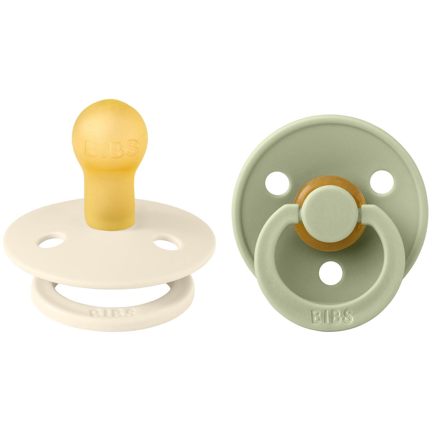 Bibs, Nuggi, Colour Pacifier (2 x, 6 - 12 Monate)