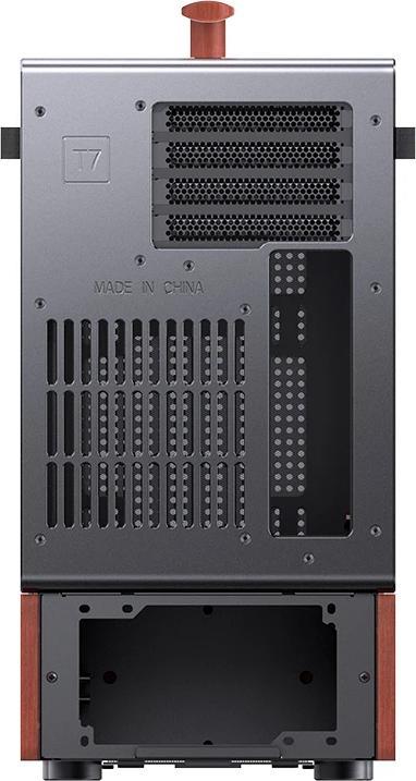 Image du produit Jonsbo T7 PC-Gehäuse, Midi-Tower, mATX, Tempered Glass - schwarz (ITX)