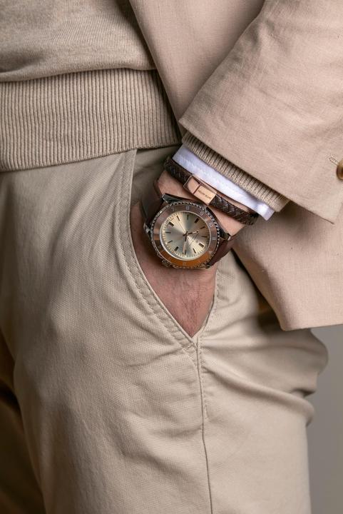 Produktbild Philipp Blanc lederuhr avenches (Analoguhr, 42 mm)