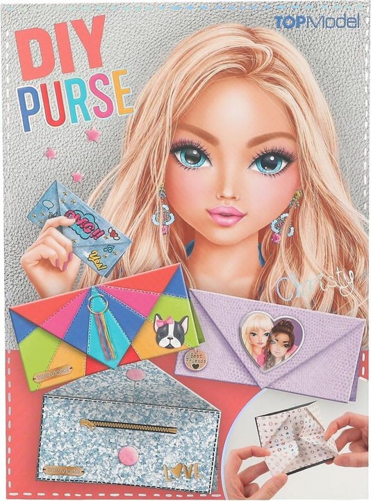Produktbild Magni Depesche TOPModel Kreativ Set Papierumschlag falten 0,5x15,3x20cm 20 selbstklebende Klettverschlüsse