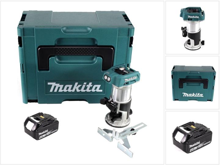 Produktbild Makita DRT 50 M1J Akku Multifunktionsfräse brushless 18V + 1x Akku 4,0 Ah im Makpac 3 - ohne