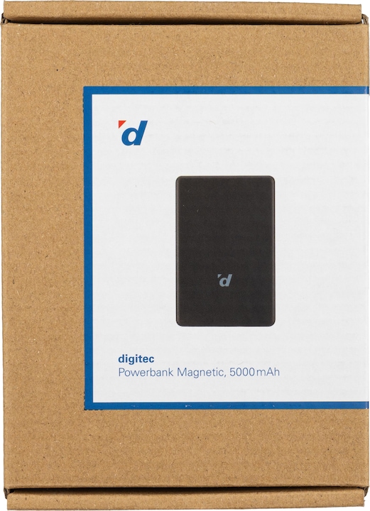 Immagine prodotto Digitec Magnetic Powerbank (5000 mAh, 20 W, 19.25 Wh)