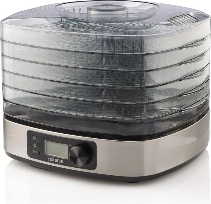Gorenje FDK500DE Food Dryer, 380W, 5 drying plates, Stainless steel