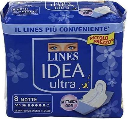 Produktbild Lines Idee Ultra Night Wings 8 Pieces