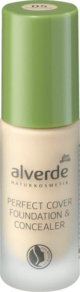 Produktbild dm alverde Make-up Perfect Cover Foundation 05 Porcelain (05 Porcelain)