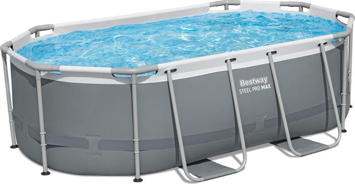 Actual product image Bestway Power Steel Pool oval 305x200x84cm (305 x 200 x 84 cm)