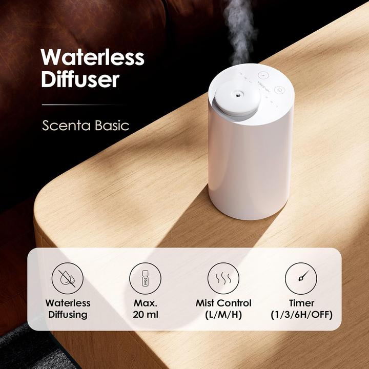 Produktbild Airversa Wasserloser Aromatherapie-Diffuser AN6 mit Timer-Funktion (20 ml)